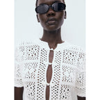 Cardigan Scot - White