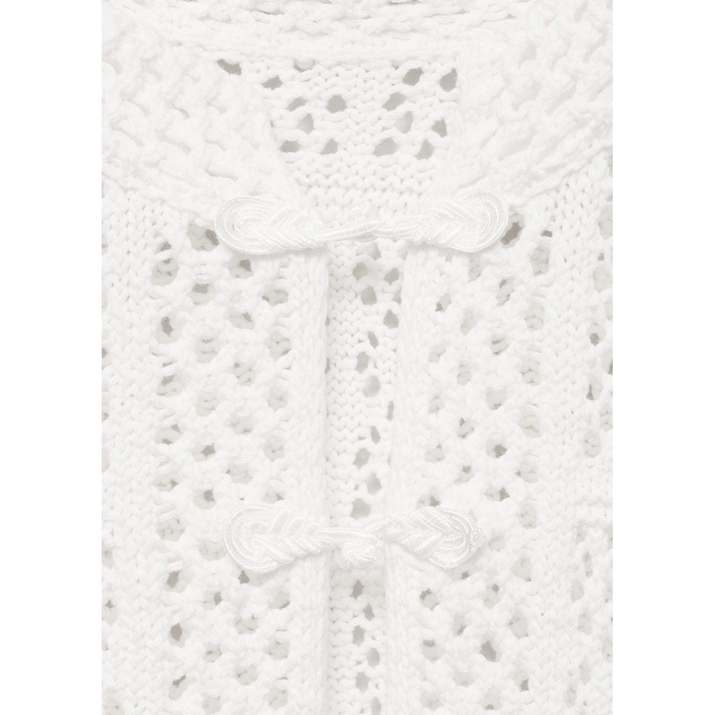 Cardigan Scot - White