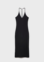 Robe Midi Décolletée Dans Le Dos