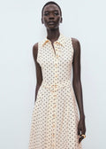 Robe Chemisier À Pois