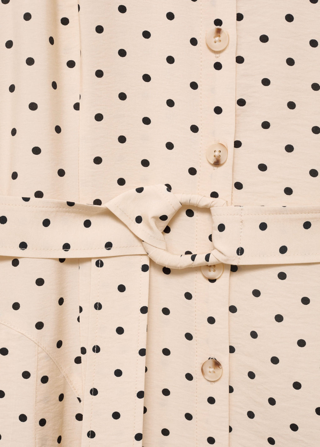 Robe Chemisier À Pois