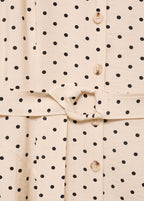 Robe Chemisier À Pois