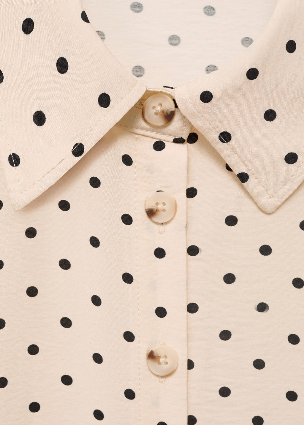 Robe Chemisier À Pois