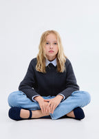 Pull Siena Bleu Marine - Fille