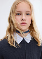 Pull Siena Bleu Marine - Fille