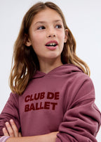 Sweat Ballet Cerise - Fille