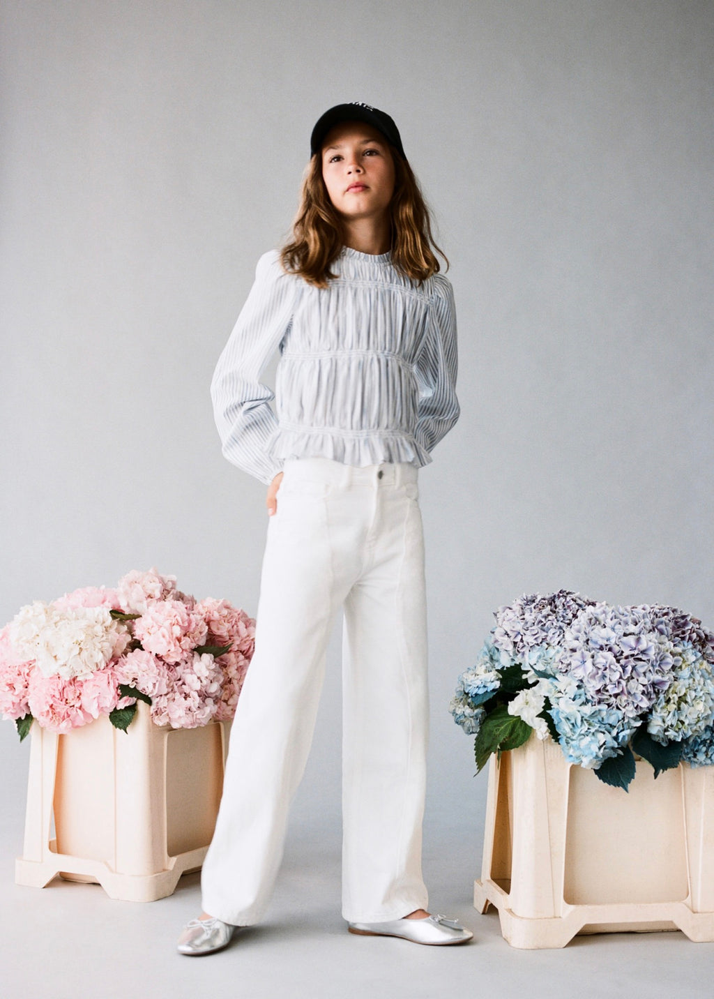 Madison Blue Blouse - Girl