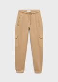 Pantalon Cargo Marron Moyen - Garçon