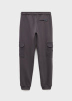 Pantalon Cargo Gris Anthracite - Garçon