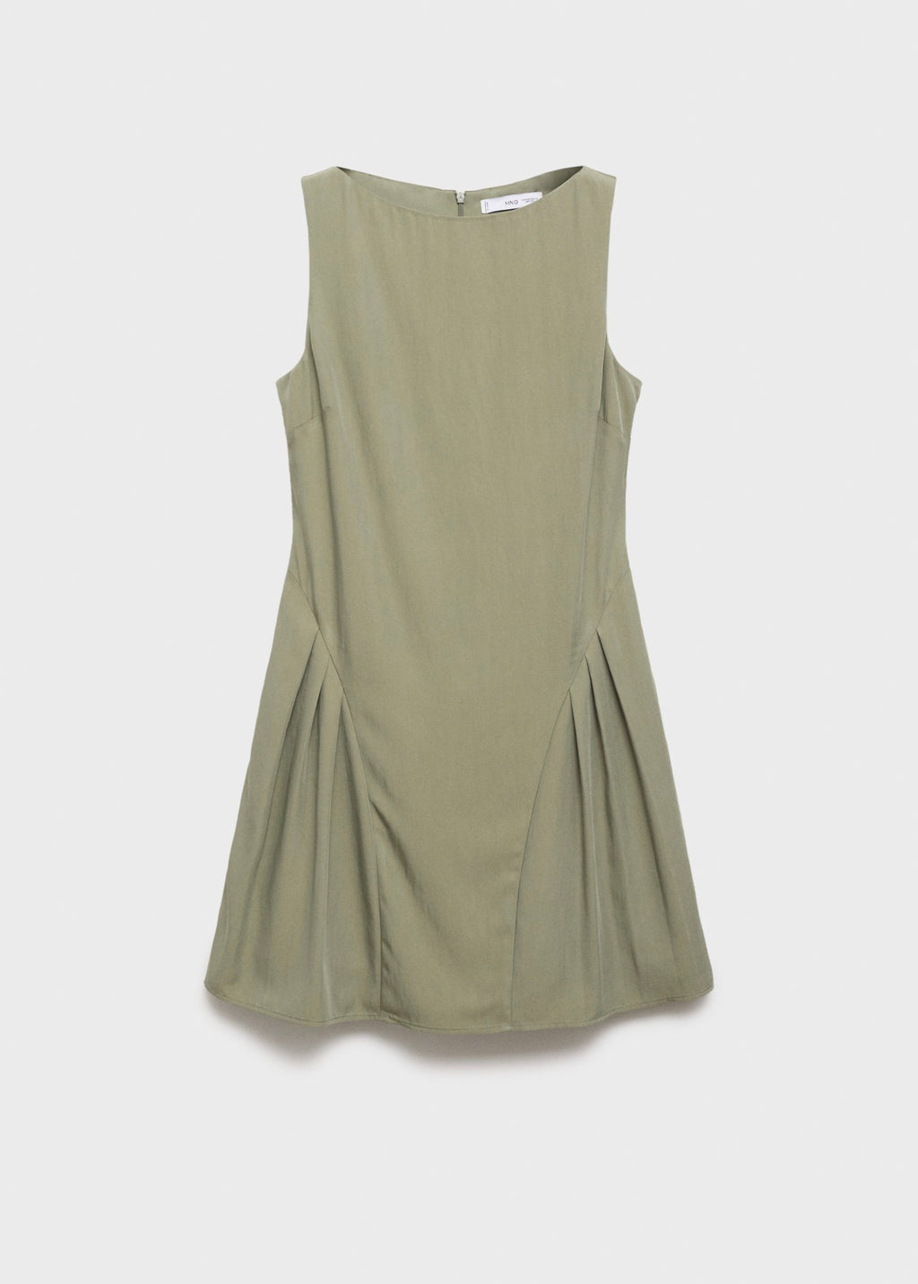 Robe Col Bateau À Plis