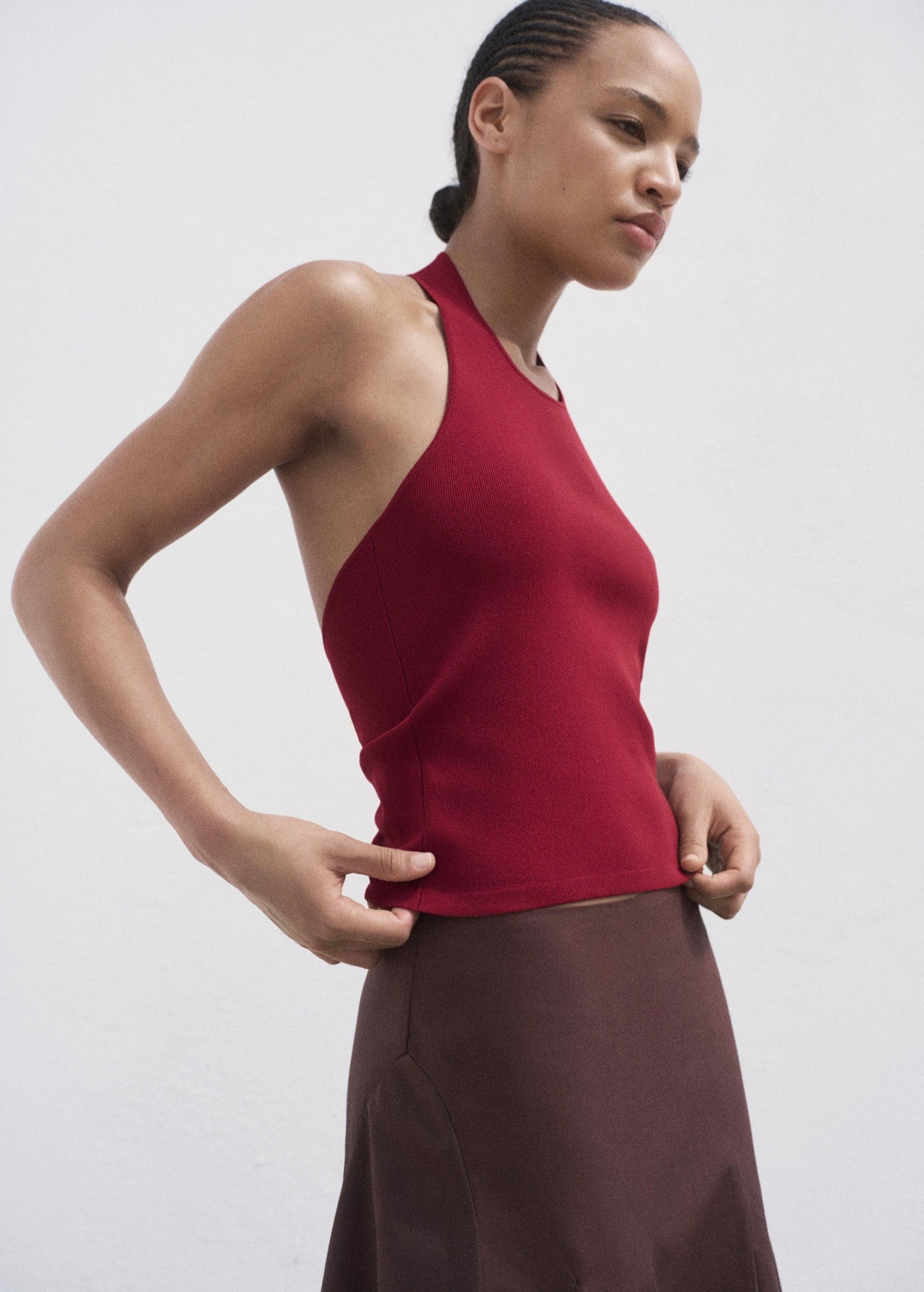Top Maille Détail Anneau