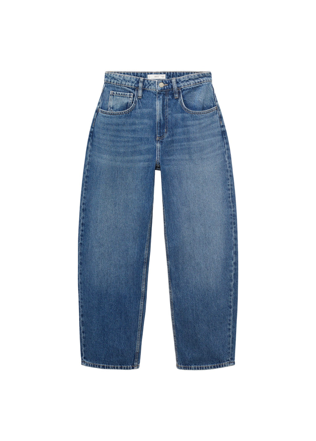 Jean Barrel Taille Haute