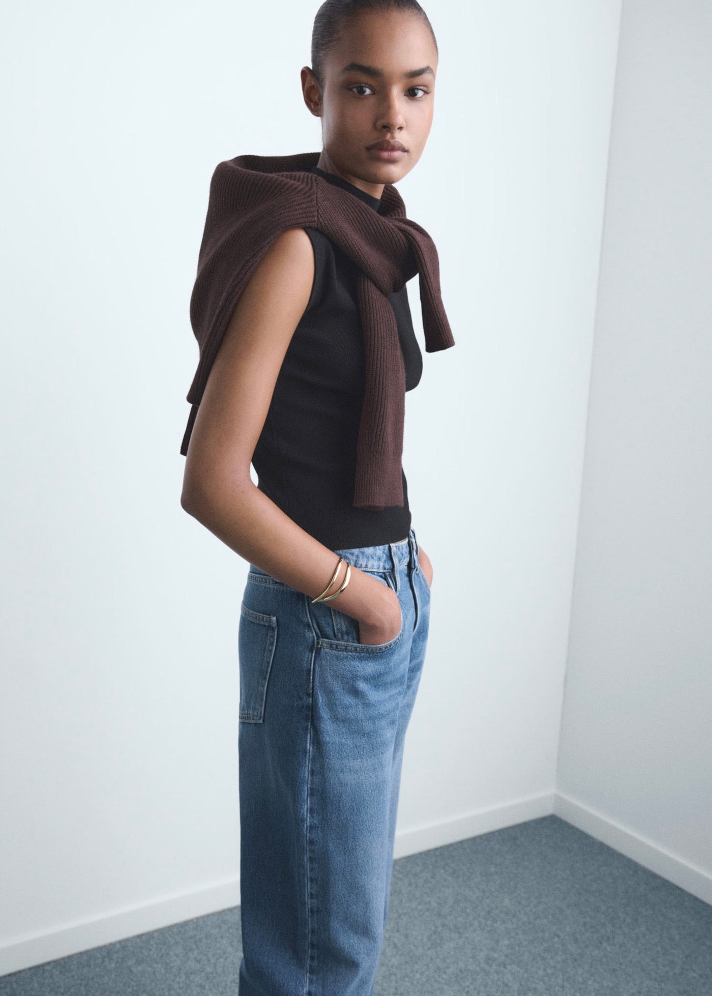 Jean Barrel Taille Haute