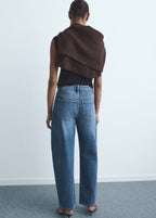 Jean Barrel Taille Haute