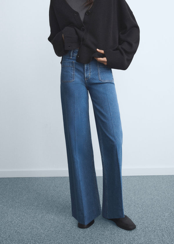Vida jeans med fickor