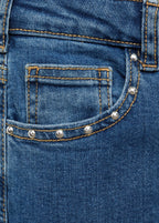 Jean Lowrise Bleu Marine - Fille