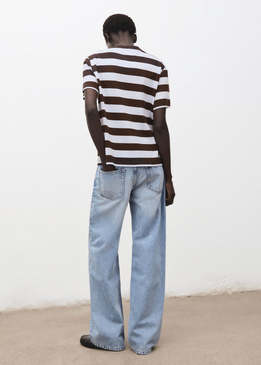 T-Shirt Manches Courtes Rayures