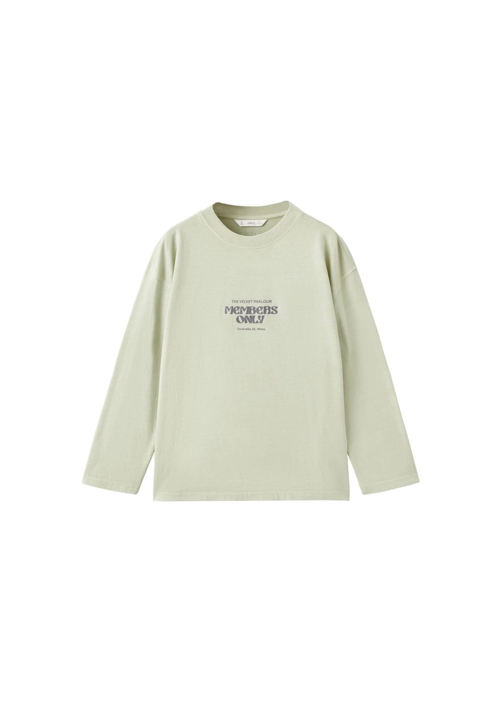 T-Shirt Members Vert Pastel - Garçon