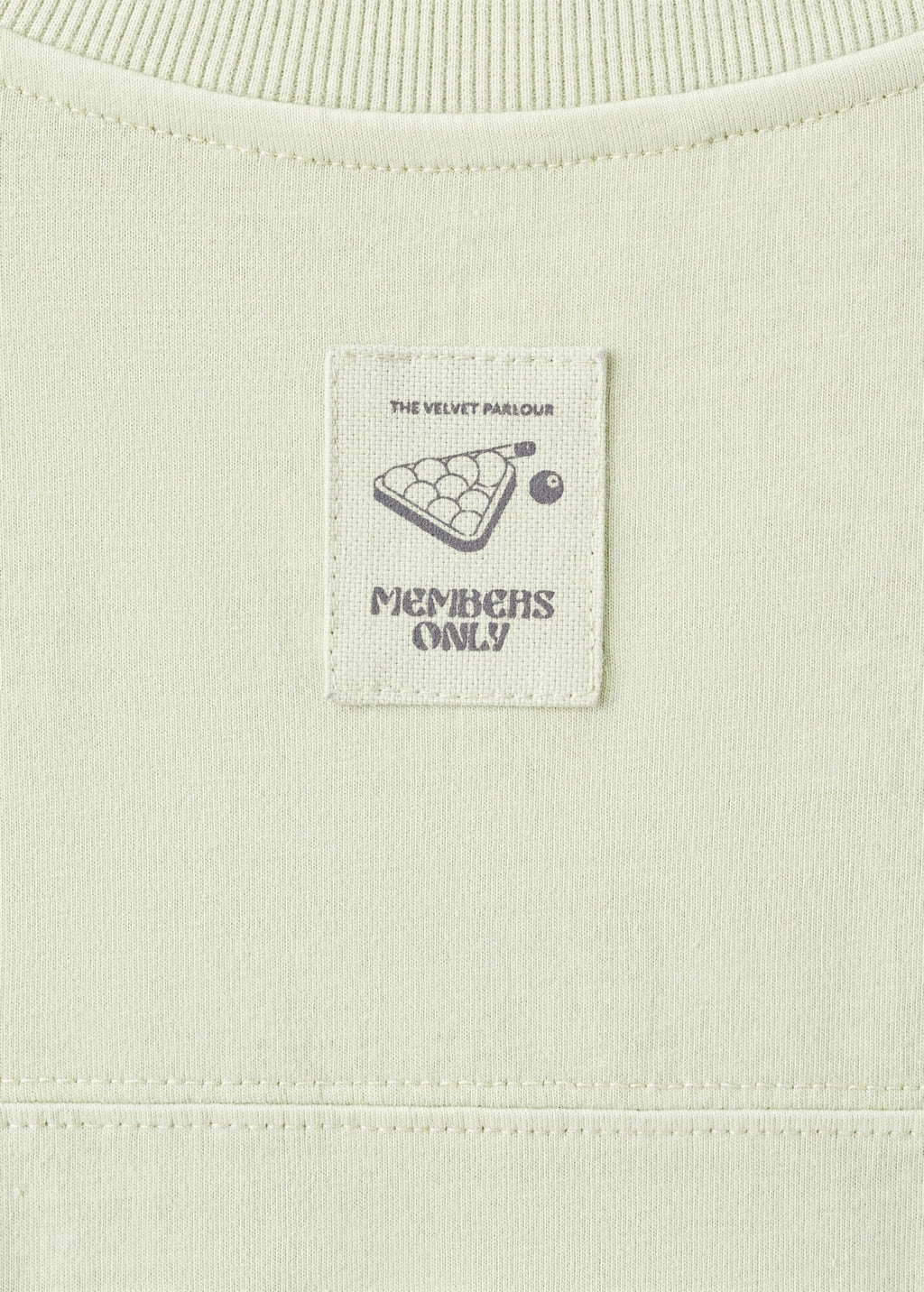 T-Shirt Members Vert Pastel - Garçon