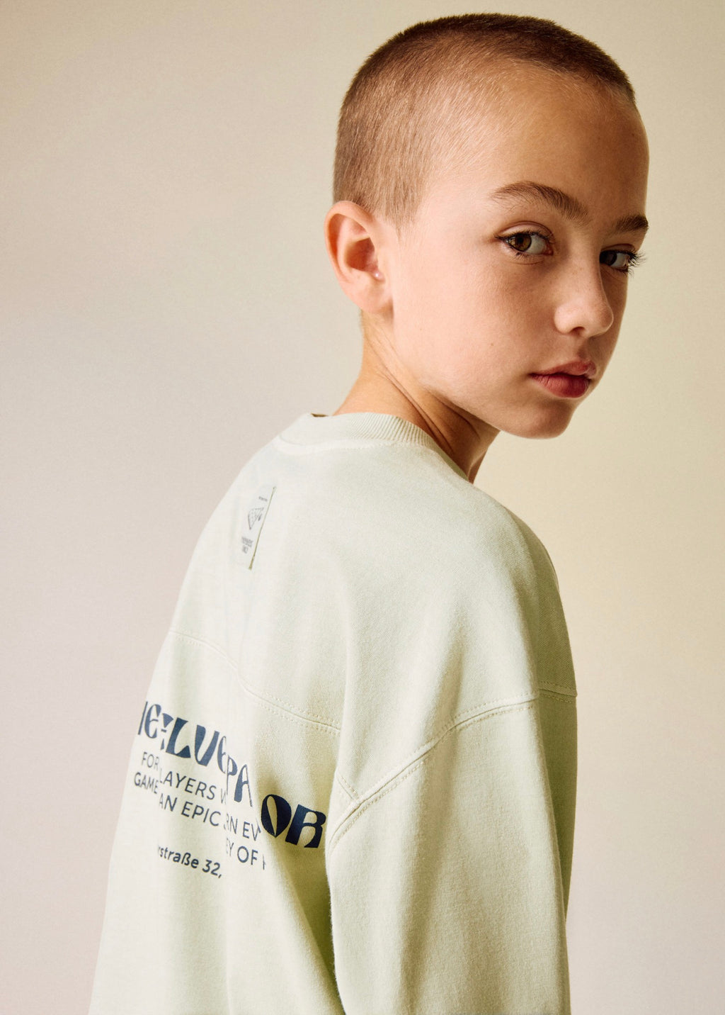 T-Shirt Members Vert Pastel - Garçon