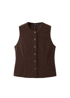 Gilet da Abito in Velluto a Coste
