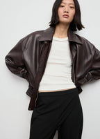 High-Waist-Schlaghose