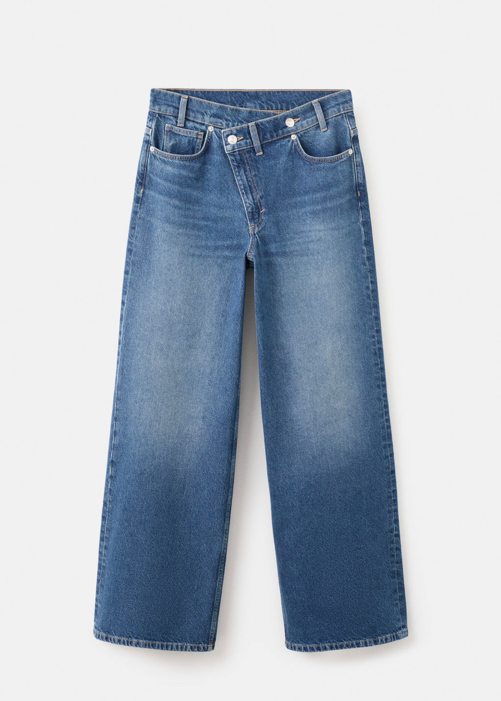 Jean Large Taille Croisée Normale