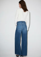 Jean Large Taille Croisée Normale