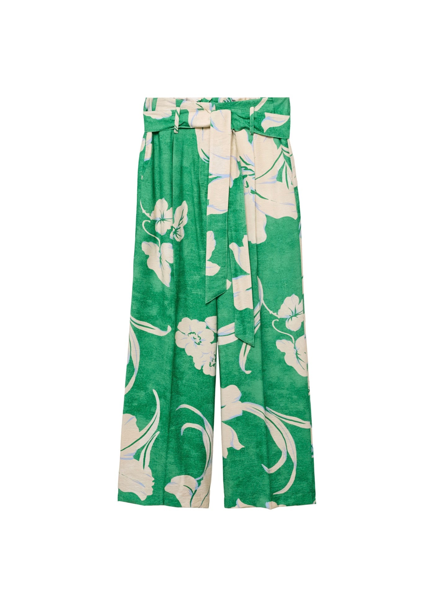 Pantalon Imprimé Ceinture
