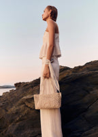 Sac Porté Épaule Tressé Moyen