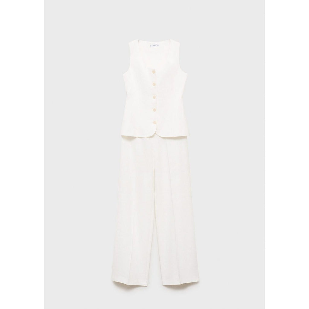 Combinaison En Lin Style Tailleur