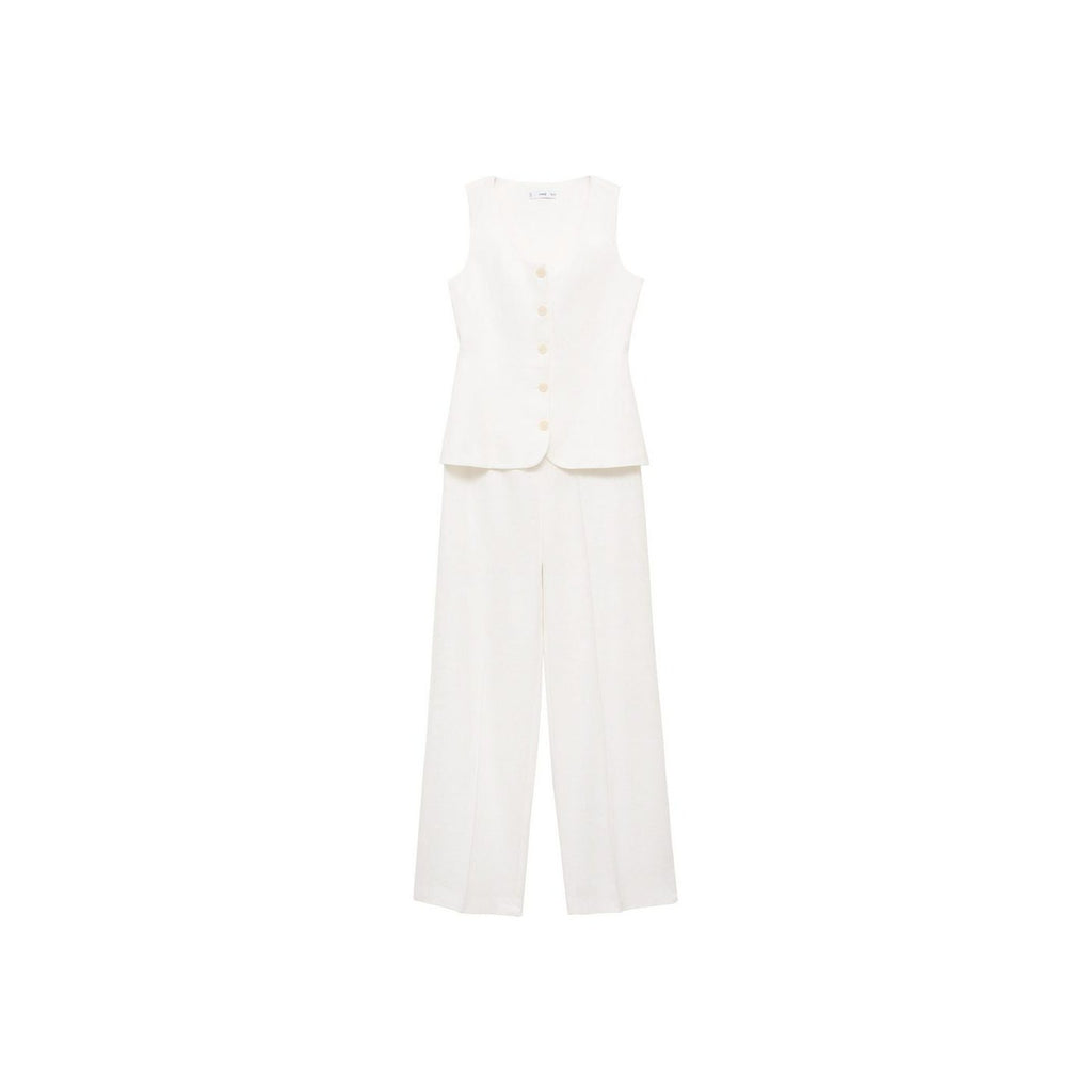 Combinaison En Lin Style Tailleur