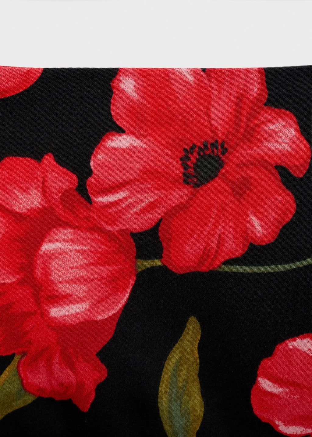 Jupe Évasée À Imprimé À Fleurs