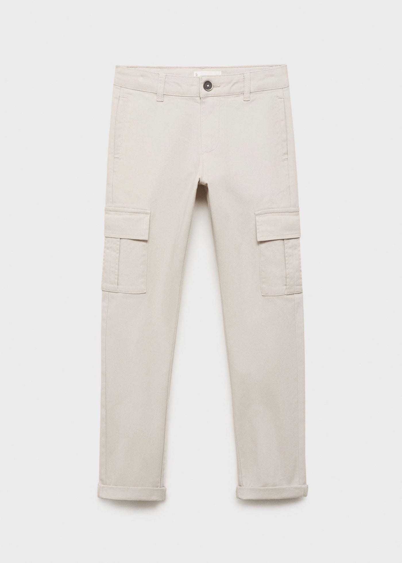 Pantalón Cargo Gris Glaciar - Niño