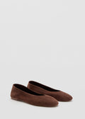 Ballerines Cuir Daim