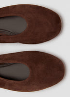 Ballerines Cuir Daim