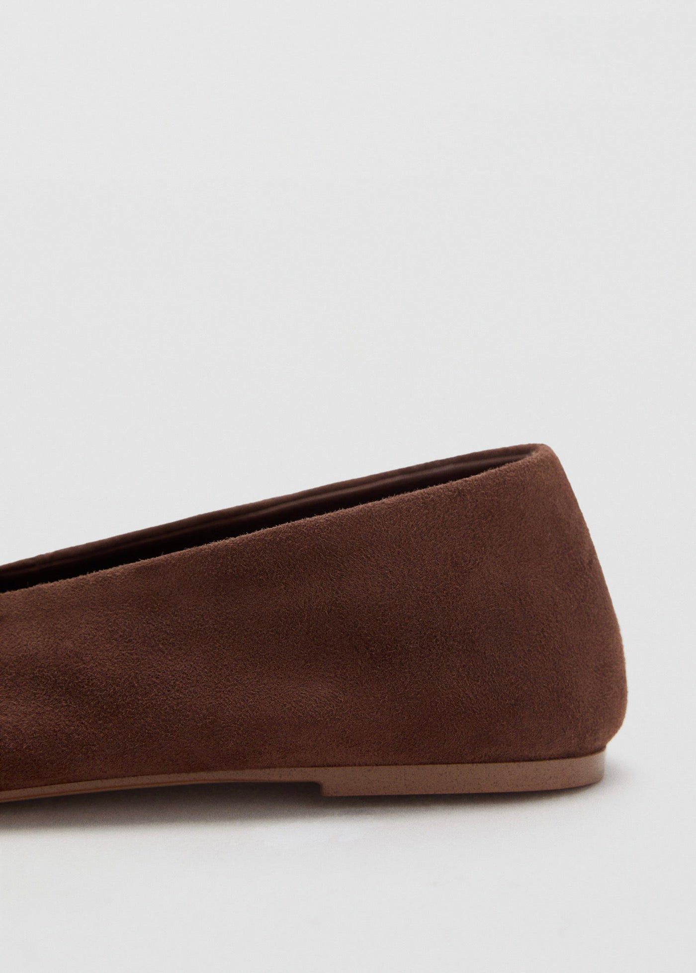 Ballerines Cuir Daim