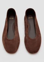 Ballerines Cuir Daim