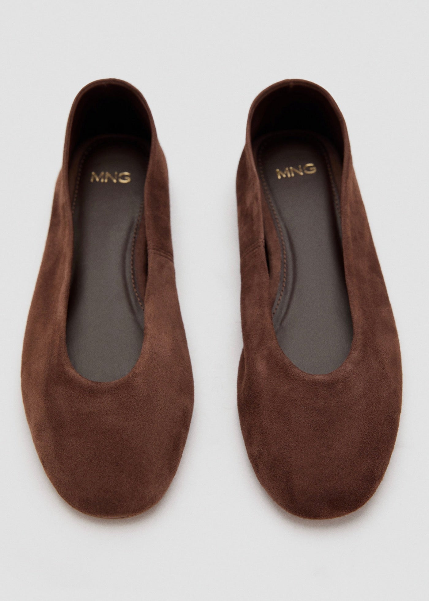 Ballerines Cuir Daim