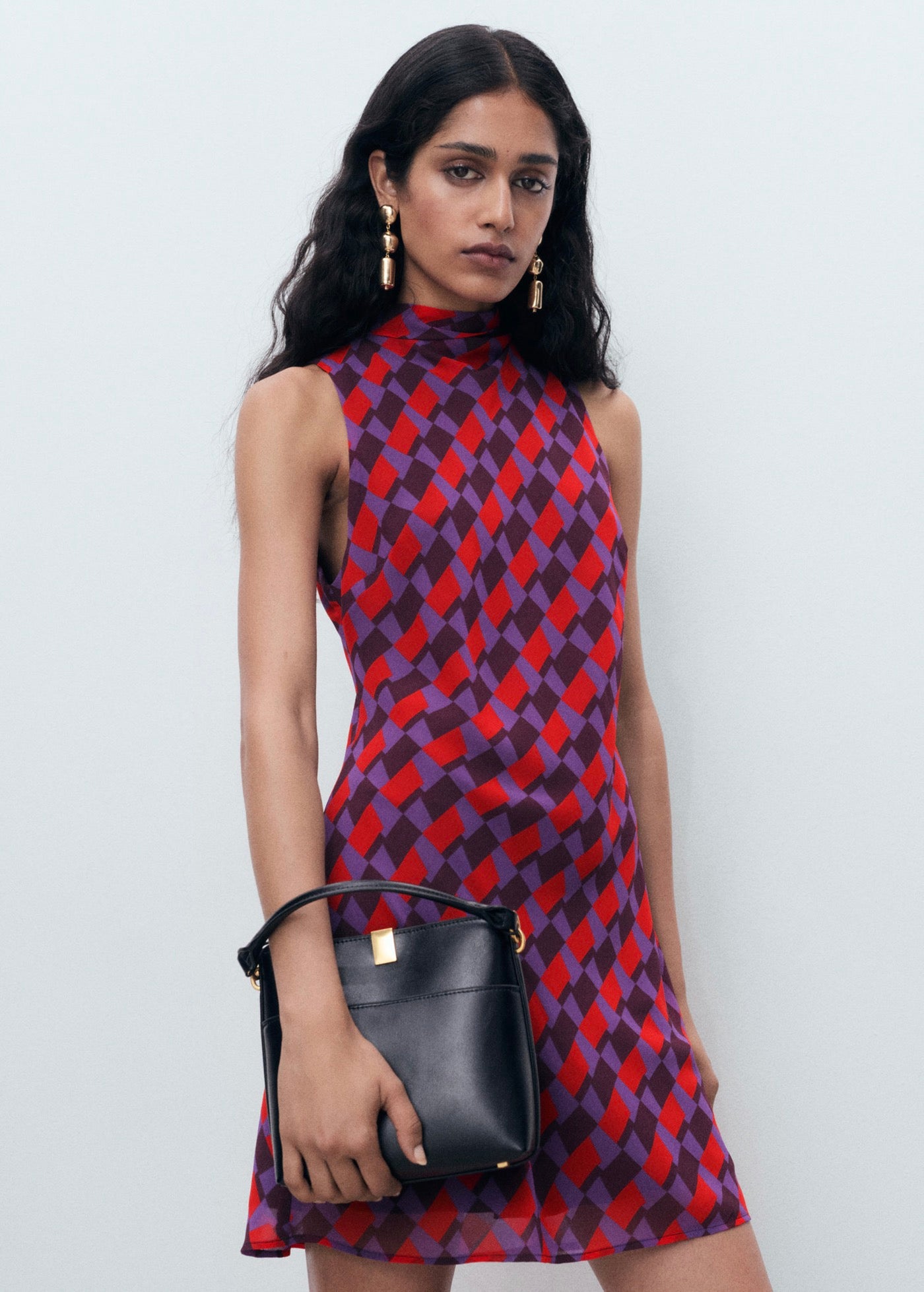 Printed Dress Detail
