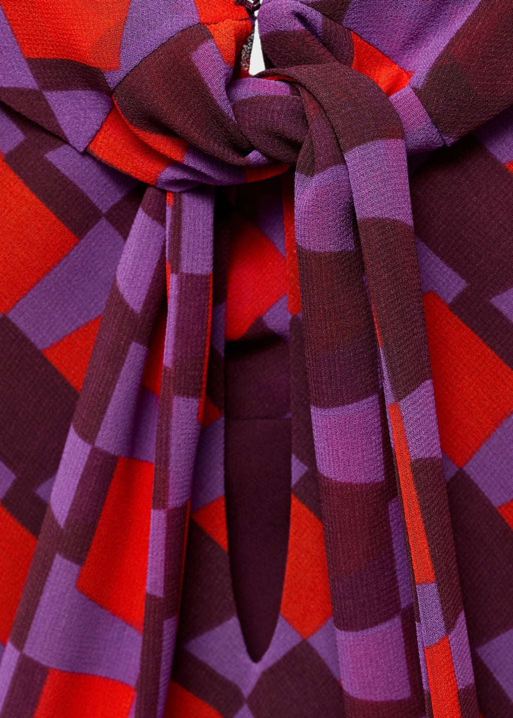Printed Dress Detail