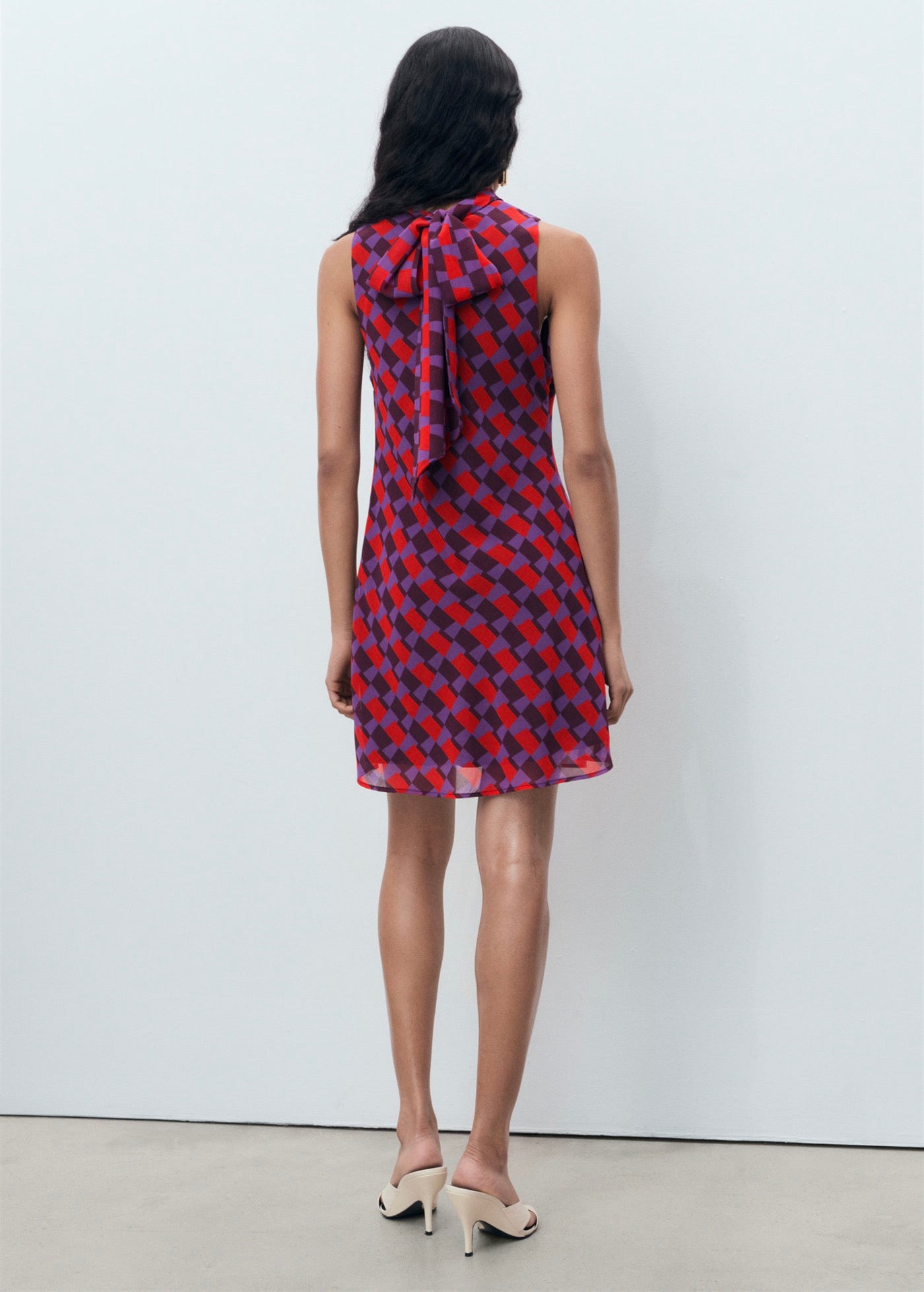 Printed Dress Detail