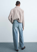 Jean Barrel Taille Haute
