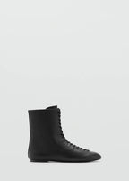Bottines Cuir Lacets
