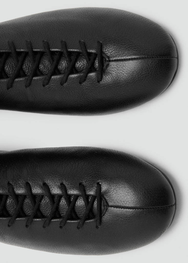Bottines Cuir Lacets