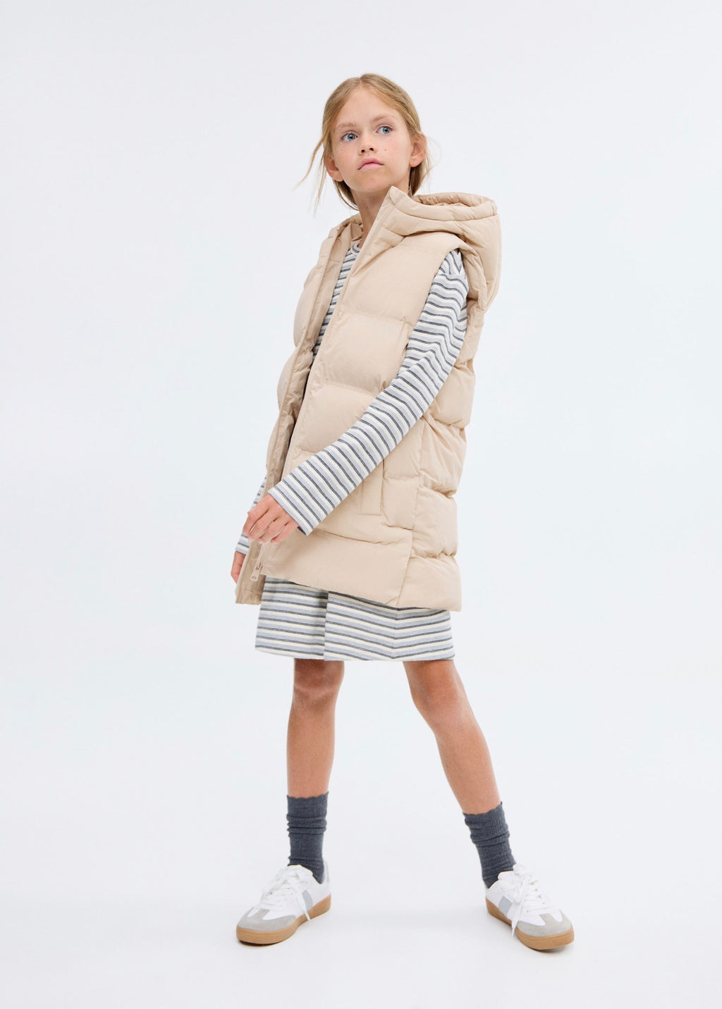 Robe Val Gris - Fille