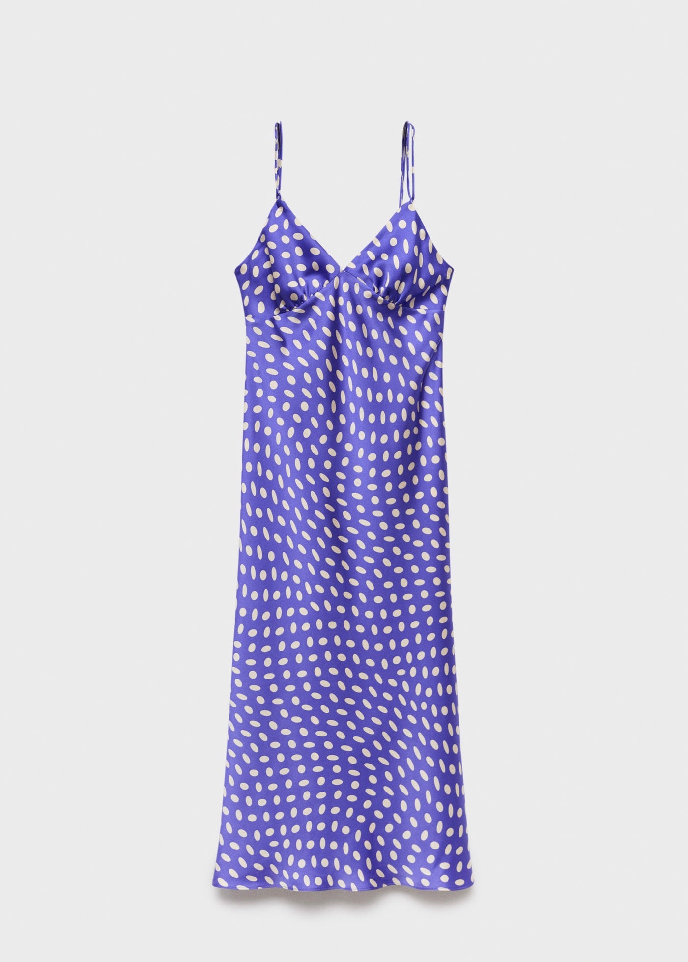 Robe Satinée Pois