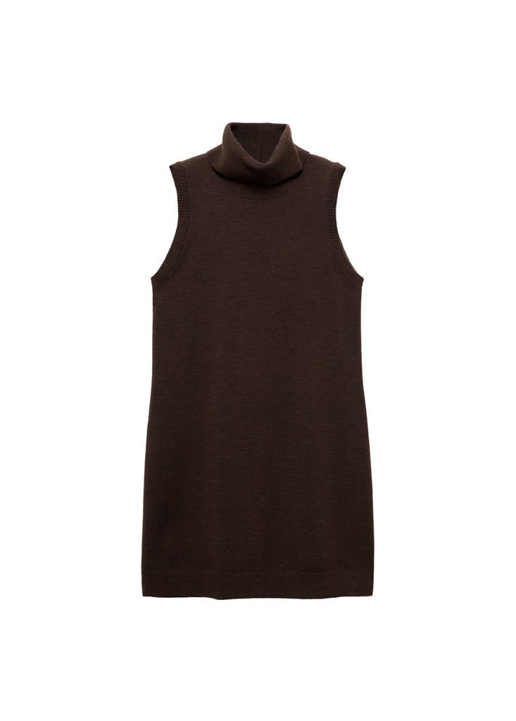 Robe Maille Col Roulé