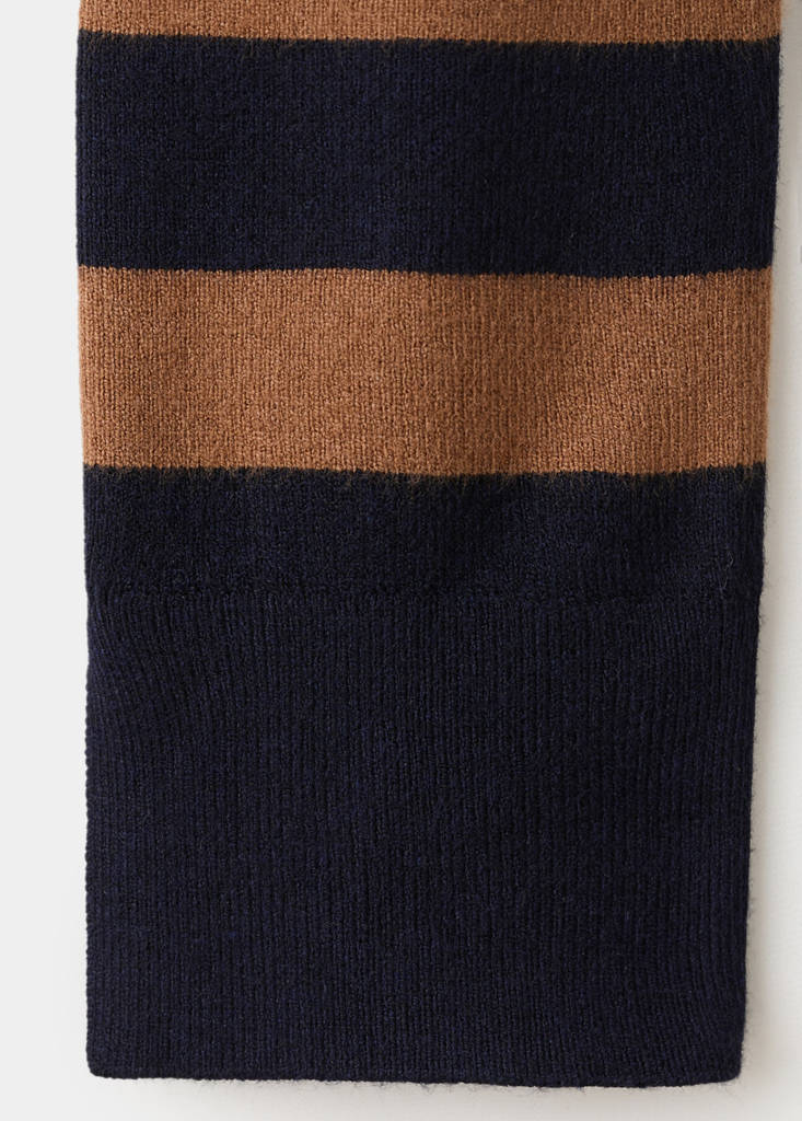Cardigan mit geschlitzten Bündchen