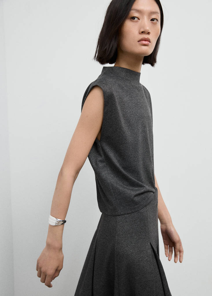 High-Neck Top